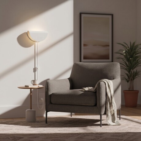 ARTEFACTO DECORATIVO DE PARED BEND Luminaria De Pared Band Blanco