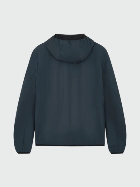 MONCLER - Campera corta con capucha Altair Gris