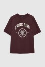 REMERA JAYLIN COLLEGIATE Bordo