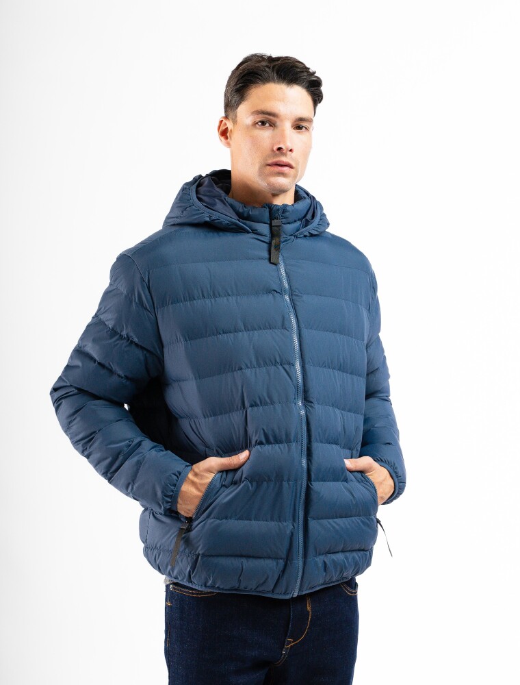 Campera con Capucha Granada Jean