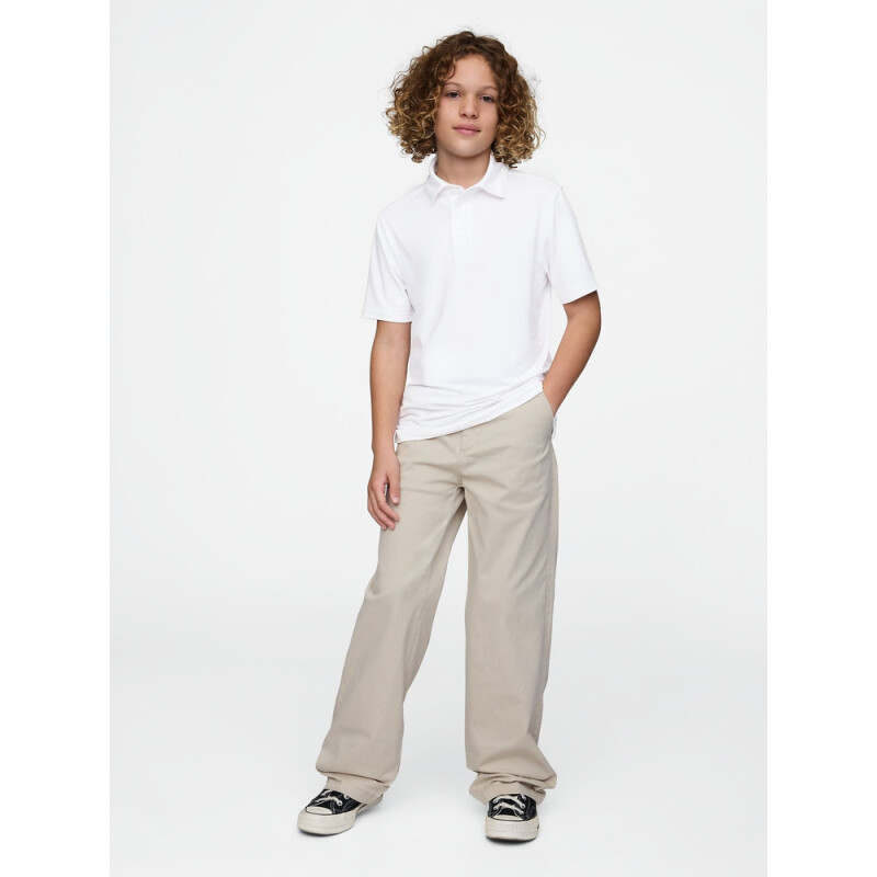 SS TECH POLO OPTIC WHITE