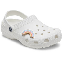 Jibbitz™ Charm Gold Pastel Rainbow Multicolor