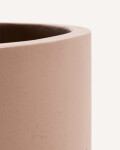 Macetero Aiguablava de cemento marrón Ø 52 cm Macetero Aiguablava de cemento marrón Ø 52 cm