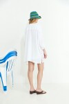 Camisa acordonada blanco