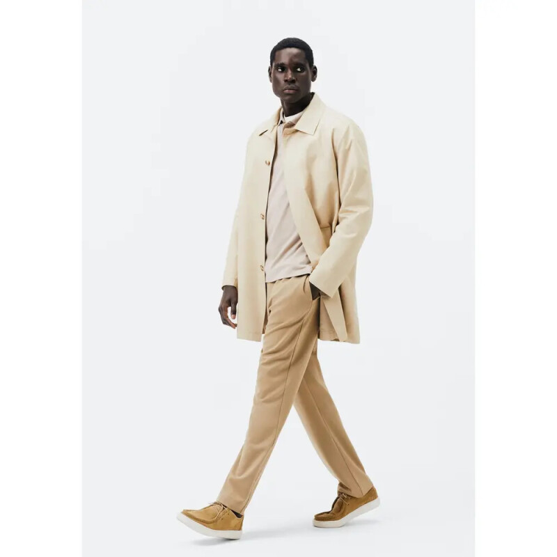 CAMISA POLO MM MASC MARROM CLARO