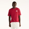 Remera New Balance de Hombre - Woven Label - MT53928PDR RED