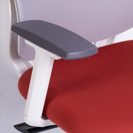 SILLA DE OFICINA MALLA BLANCO DAMASCO