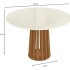Mesa ComboHome Jade Rectangular Laqueada 120x80 cm Comedor Blanco 1