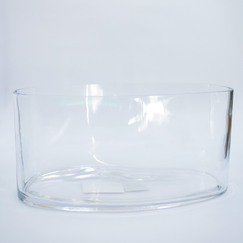 Florero Oval de Vidrio Florero Oval de Vidrio