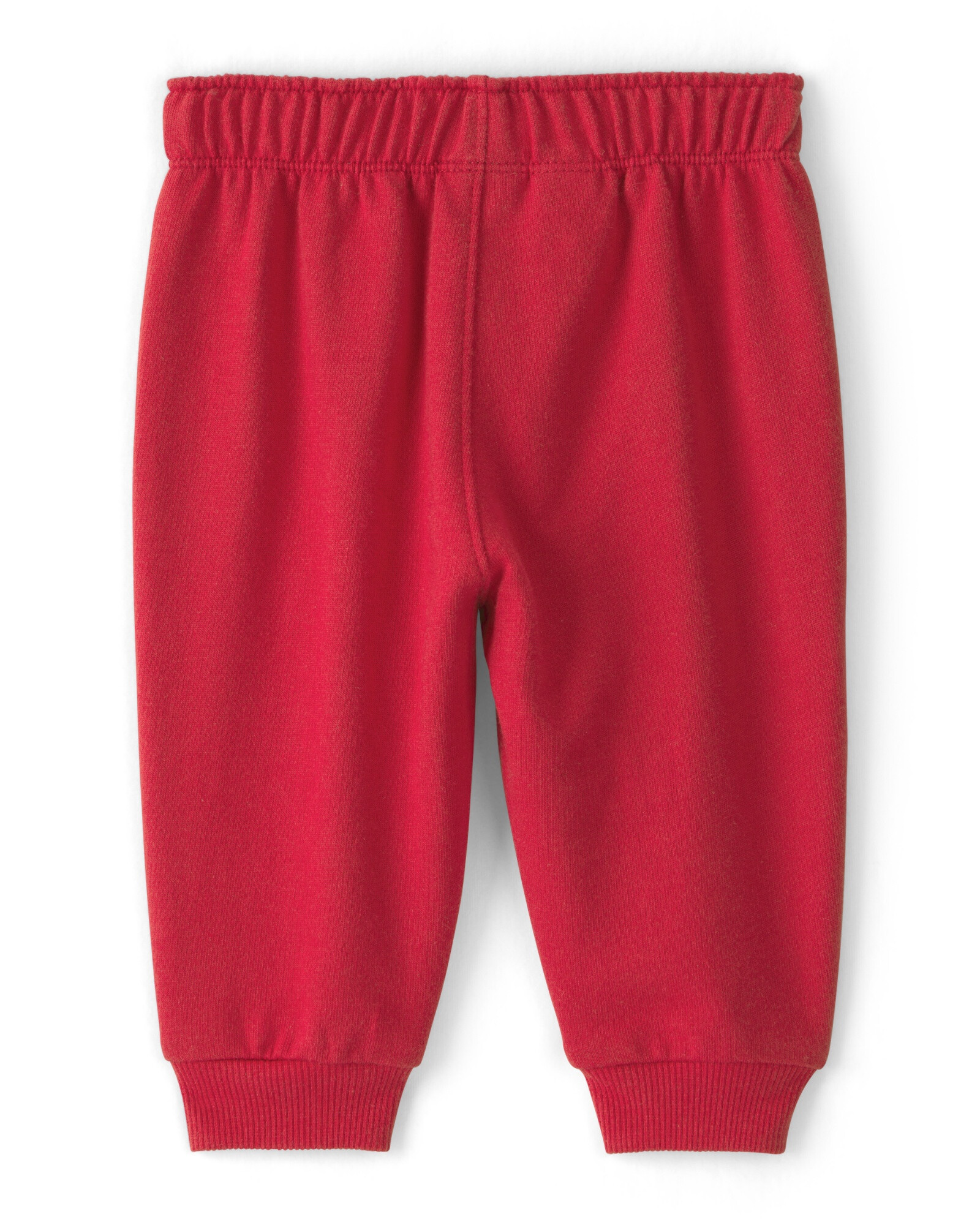 Pantalón deportivo de algodón, rojo Sin color