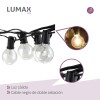 Guirnalda Guía de luces cálidas Vintage para exterior e interior Guirnalda Guía de luces cálidas Vintage para exterior e interior