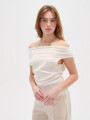 Tops Bario Marfil / Off White
