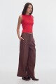Pantalón Donna Cotton Brown