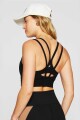 Top Principal Longline Medium Impact Sports Bra Mujer Black