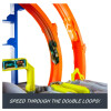 Hot Wheels Garaje Mega Loop con 1 Auto y 1 Helicóptero de Juguete a Escala 1:64 Hot Wheels Garaje Mega Loop con 1 Auto y 1 Helicóptero de Juguete a Escala 1:64