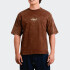 Remera ONeill Acid Wash Oversize Marrón