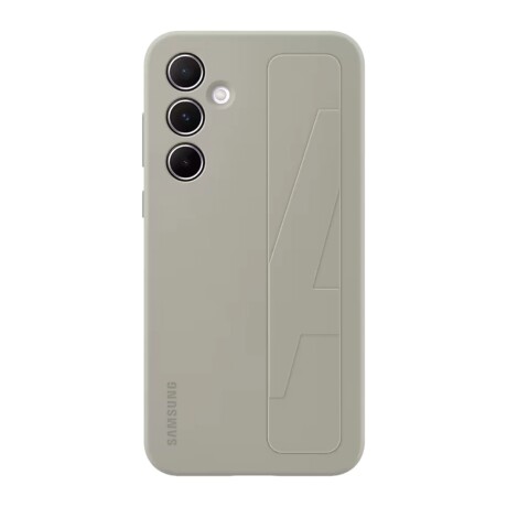 Funda Samsung Standing Grip Case con Correa y Soporte para Galaxy A55 5G Gray