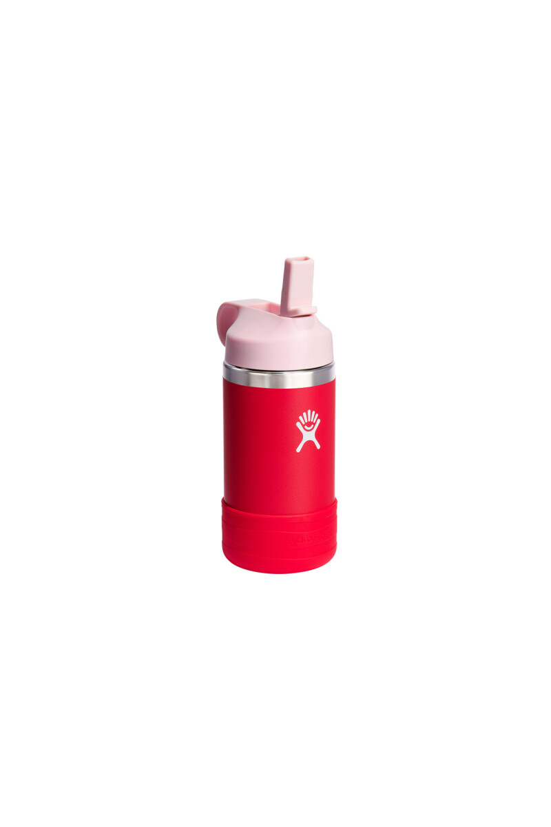 Botella 12 OZ Kids Wide Mouth Straw Cap and Boot - Goji Botella 12 OZ Kids Wide Mouth Straw Cap and Boot - Goji