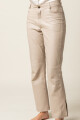 Pantalón de cuero Visón