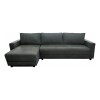Sofá 3 Cuerpos + Chaise derecho - Tela Pet friendly gris Sofá 3 Cuerpos + Chaise derecho - Tela Pet friendly gris