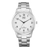 Reloj Análogo Q&q C212j Caballero En Acero Blanco