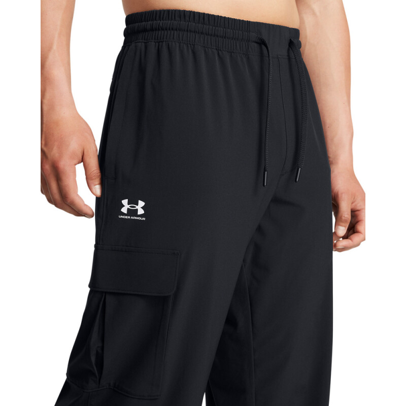 UA Vibe Woven Cargo Pants-BLK BLK-001