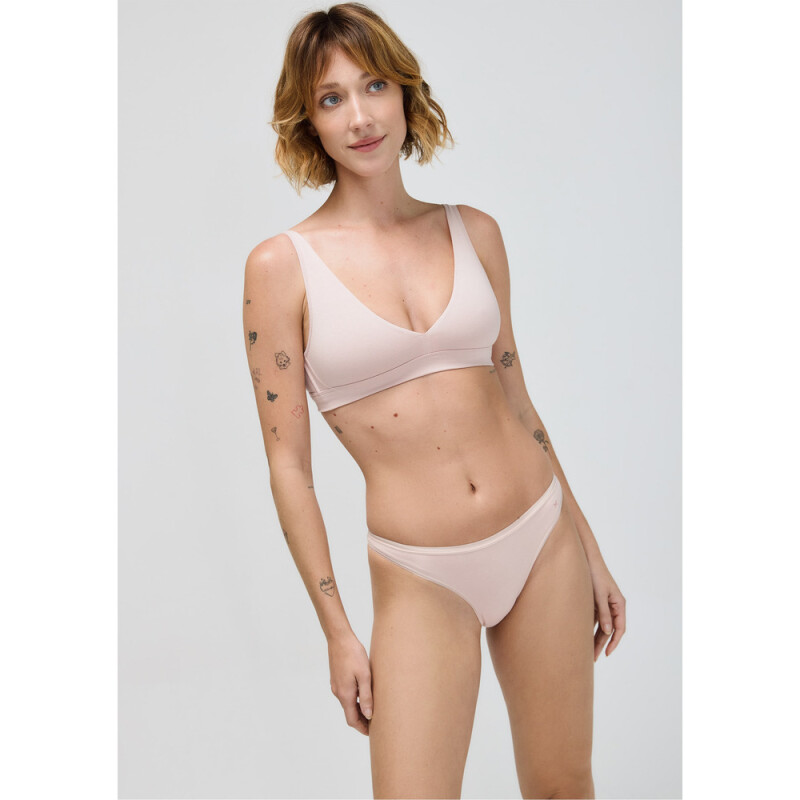 KIT COM 3 CALCINHAS FEM PRETO/BEGE/BRANCO