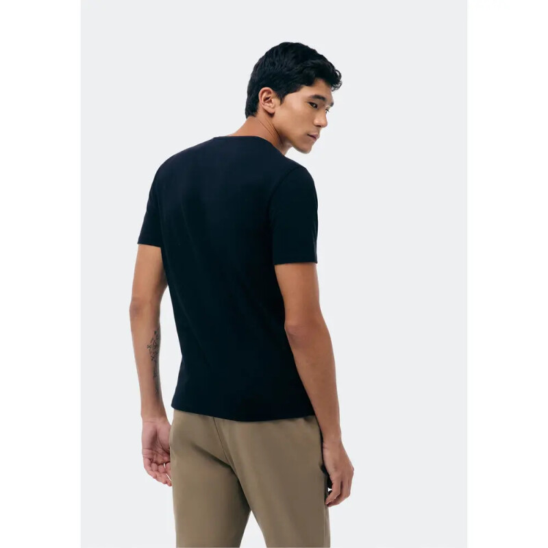 CAMISETA MM MASC PRETO ESCURO