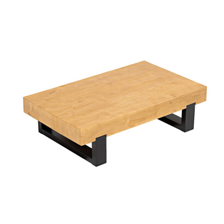 MESA RATONA DE CENTRO CON TAPA EN MADERA MACIZA MESA RATONA DE CENTRO CON TAPA EN MADERA MACIZA