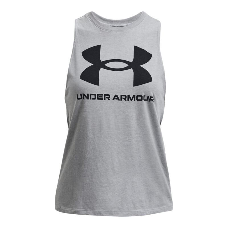 UA W LIVE SPORTSTYLE TANK-GRY GRY-035