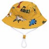 Gorro verano ASH mostaza dinos