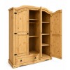 Ropero Línea Mexicana 3 Puertas 1 Cajón Natural Ropero Línea Mexicana 3 Puertas 1 Cajón Natural