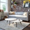 Mesa de Centro Classic - Conjunto - Línea Manhattan Blanco