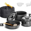 Kit De Ollas De Camping Para 3 Personas 11 Piezas Kit De Ollas De Camping Para 3 Personas 11 Piezas