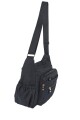Morral con bolsillos Negro