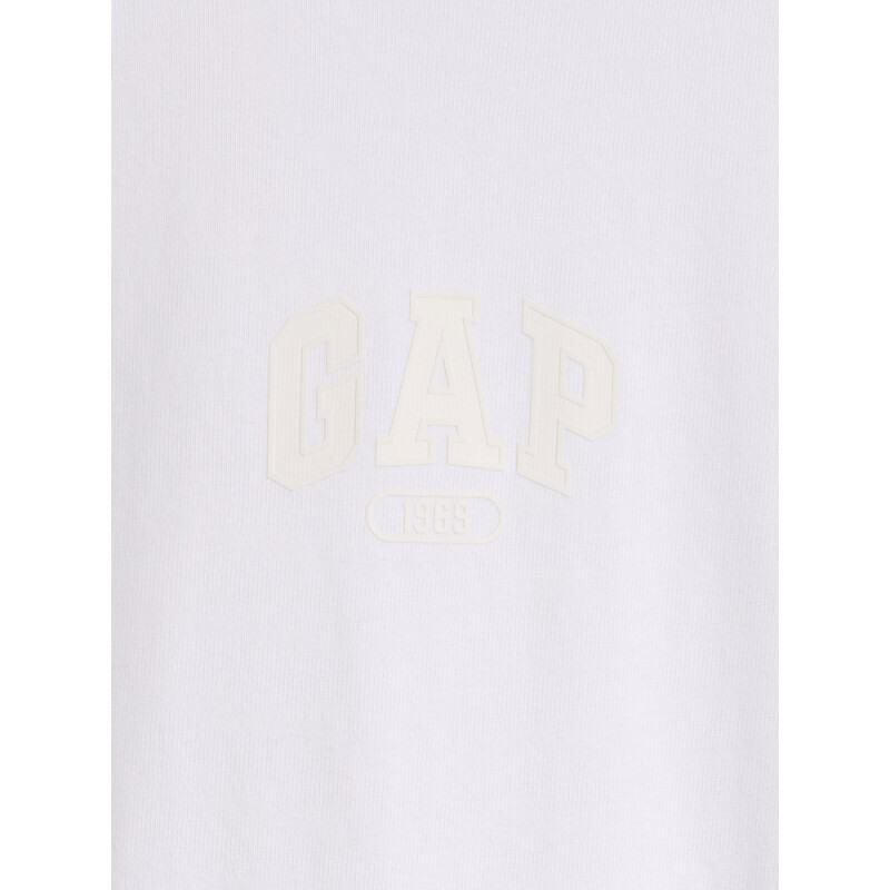 INTL HVY CROP LOGO T OPTIC WHITE V6