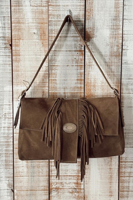 Cartera Arizona Gamuza Vison
