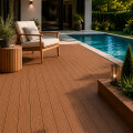 DECK WPC TEXTURADO HABITARE COLOR L. TEAK / 2900x146x23mm Deck Wpc Texturado Habitare Color L. Teak / 2900x146x23mm