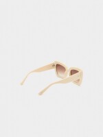 Gafas De Sol De Mariposa beige