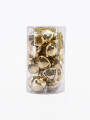 CASCABELES 24PCS DORADO