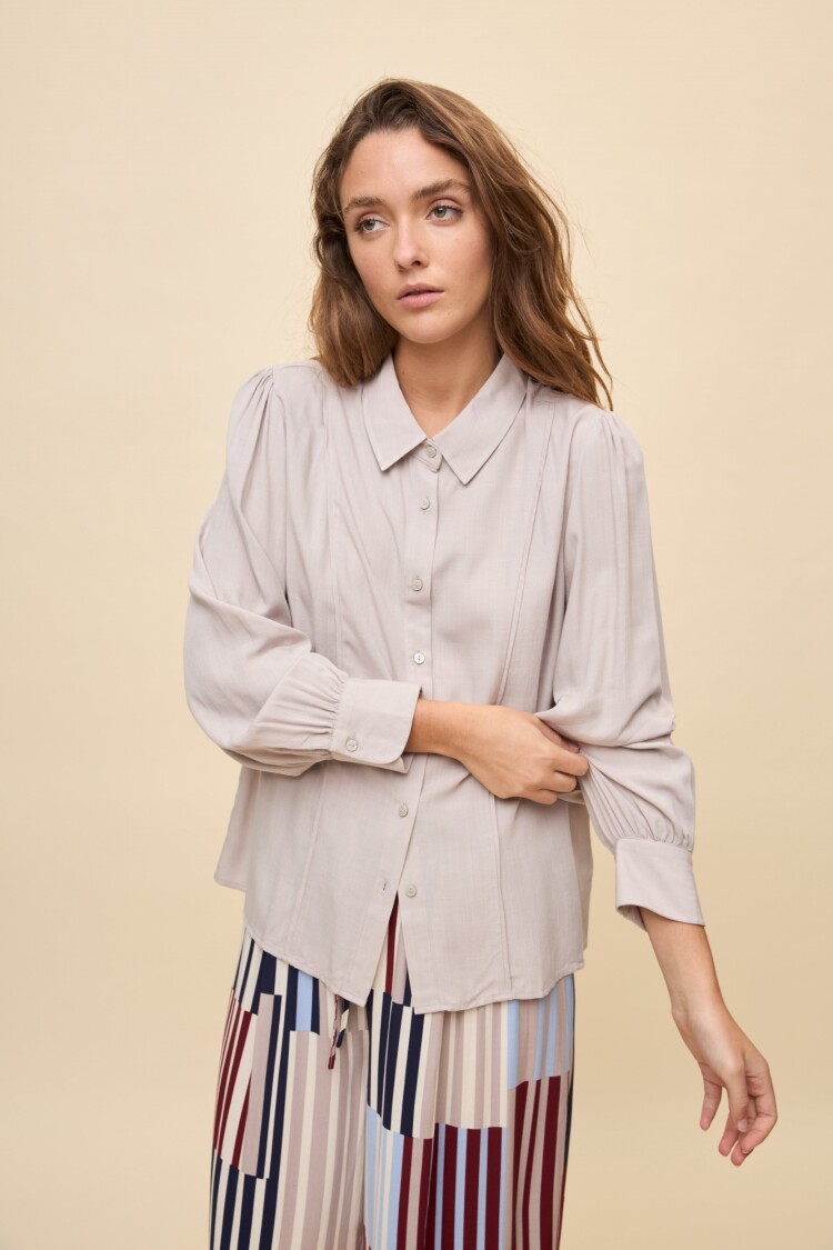 CAMISA FIORE Beige