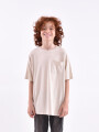 REMERA NACHO TEEN BEIGE CLARO