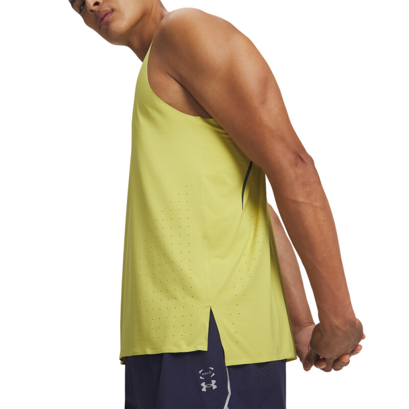 UA Halo Run Tank-YLW YLW-729