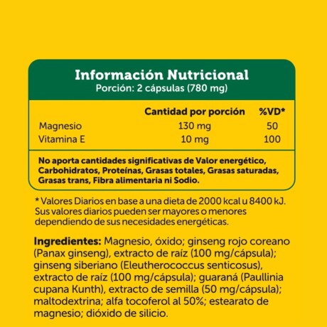 Active Energy 60 cáps Natural Life Active Energy 60 cáps Natural Life