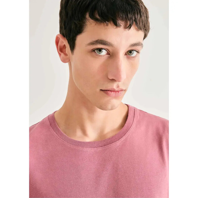 CAMISETA MM MASC ROSA MEDIO