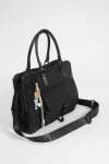 Briefcase con llavero negro