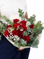 RAMO 12 ROSAS ROJAS