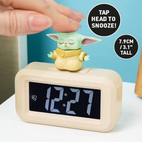 Reloj The Mandalorian - Grogu Alarm Clock Mini Reloj The Mandalorian - Grogu Alarm Clock Mini