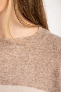 Sweater Rayado Mocha
