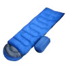 Sobre Bolsa De Dormir Con Capucha Camping AZUL